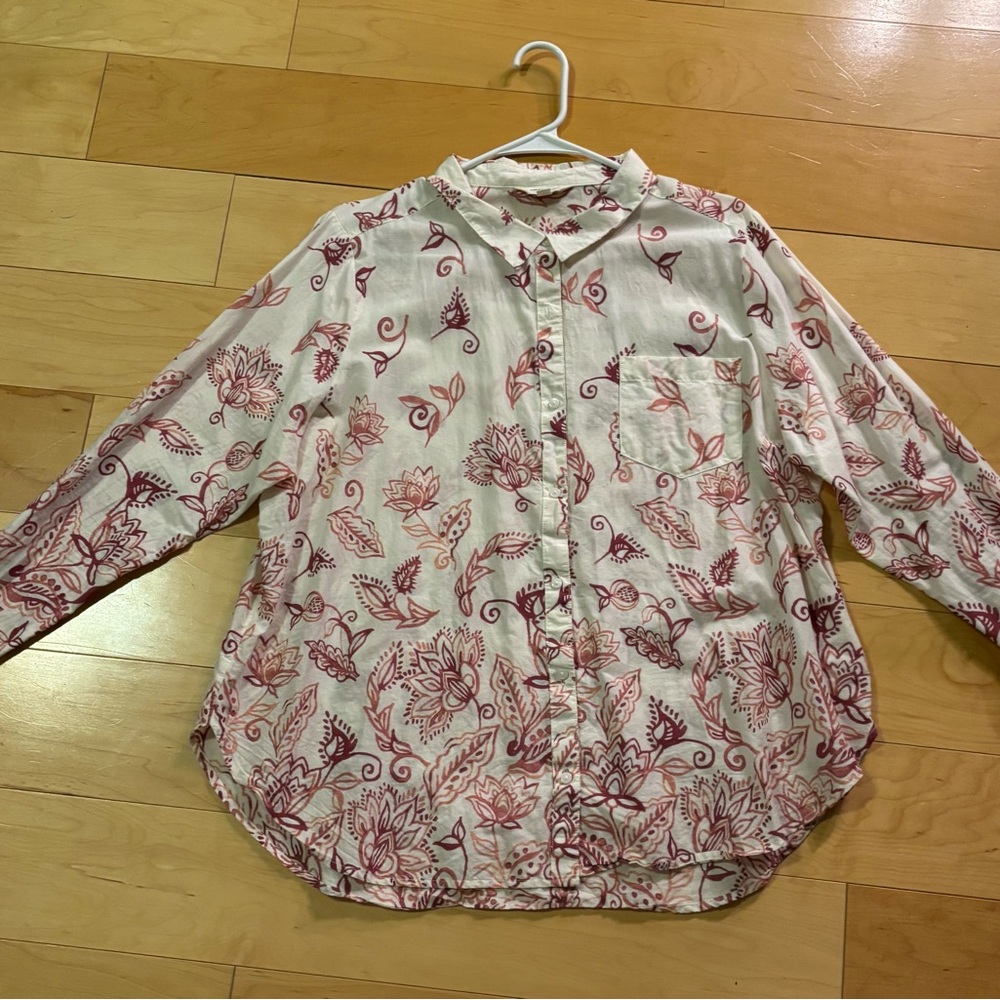 Women’s Lucky Brand XL button down shirt